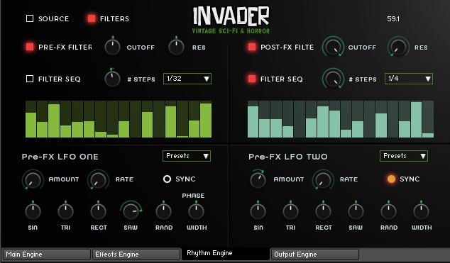 Invader_Rhythm Engine Filters