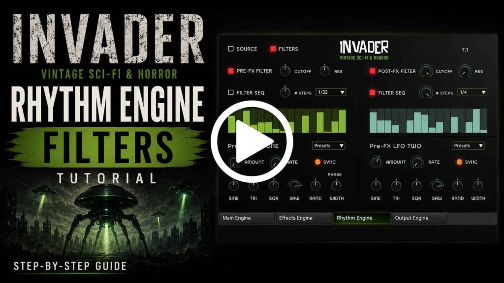 Invader Video Link - Rhythm Engine Filters