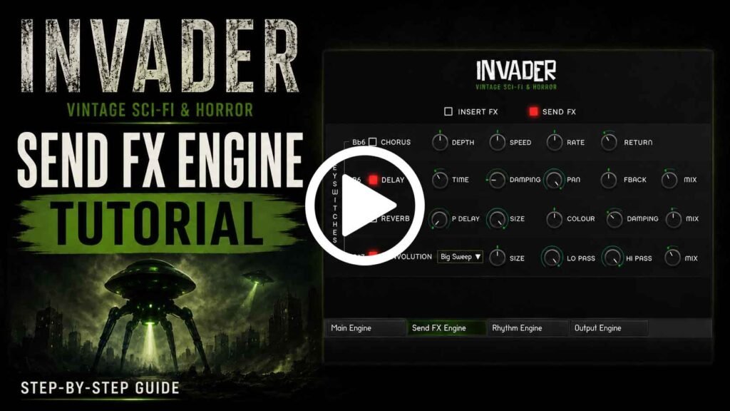 Invader Video Link - Send FX